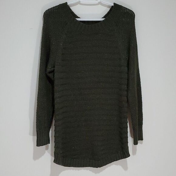 Calvin Klein large green sweater - Picture 1 of 6